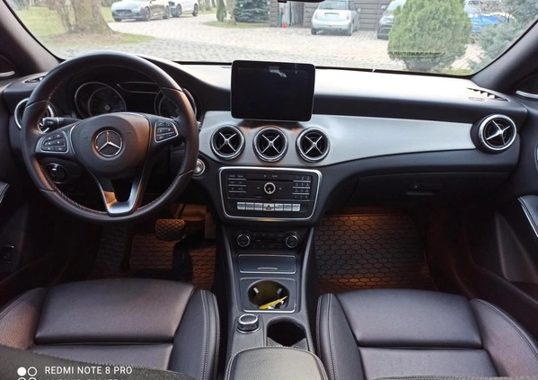 Mercedes-Benz CLA cena 90000 przebieg: 66300, rok produkcji 2016 z Warszawa małe 92